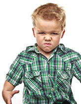 Go from this: unhappy toddler