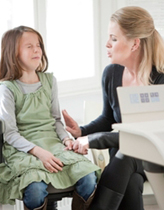 Go from this: crying girl in doctor's office